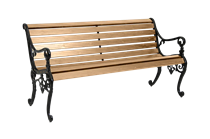 Sandvik bænk brun